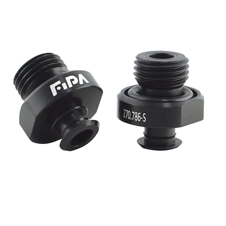 Fipa Vacuum cup fitting with filter screen, 270.786-S